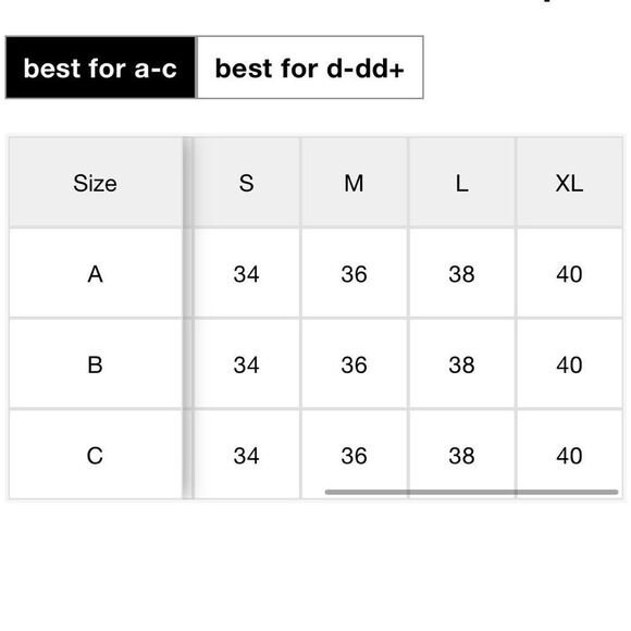 NWT Athleta Interval Bra. Black. A-C Medium - Picture 7 of 7